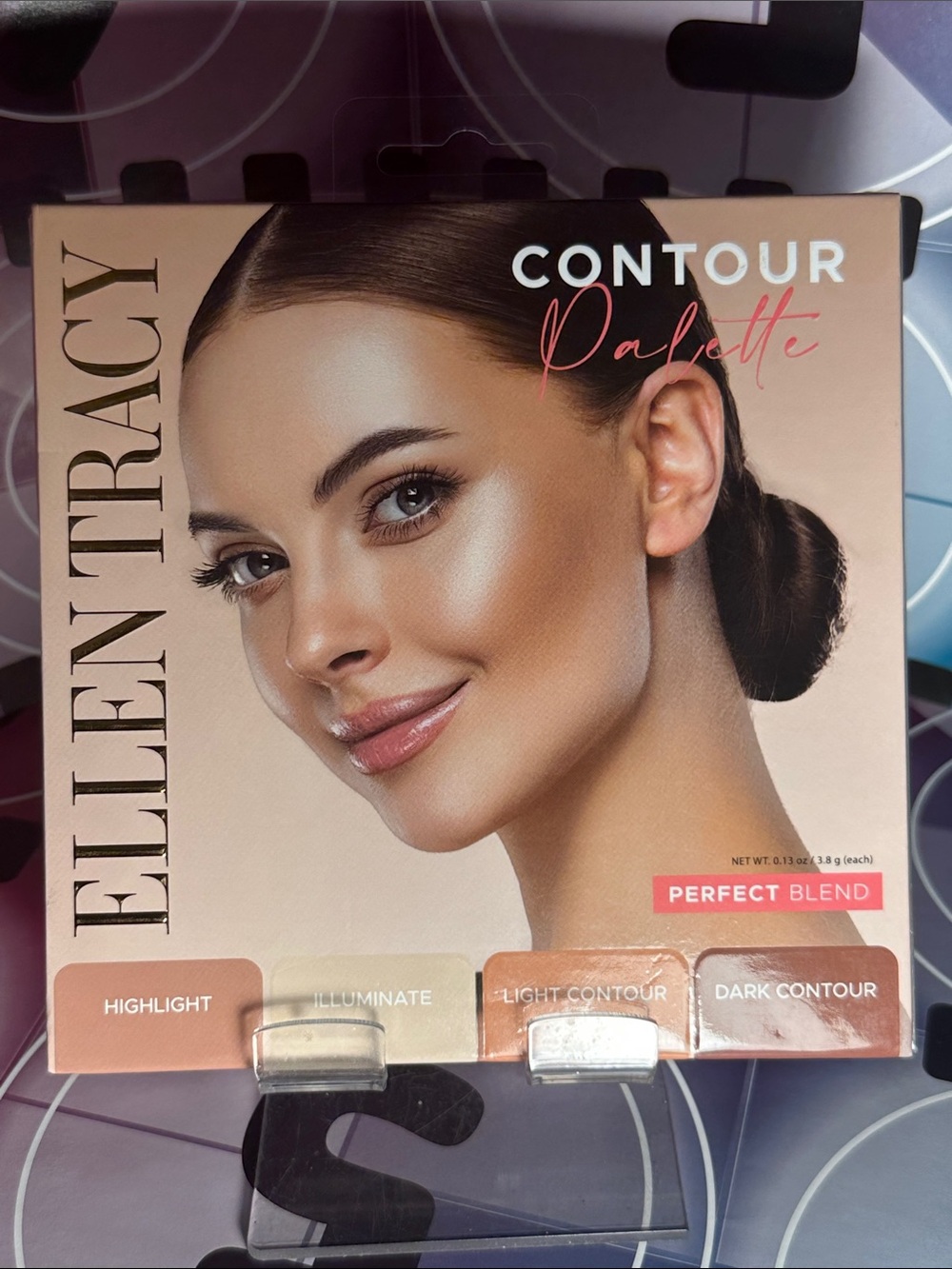 ⚡️Ellen Tracy Contour Palette - Peach, Cream, Brown & Tan Shades